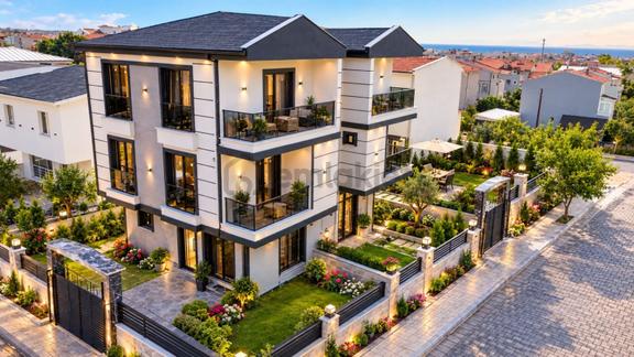 Kartallar-merkezi Konum Büyük Bahçeli Geniş Ve Ferah Odalı Villa 1