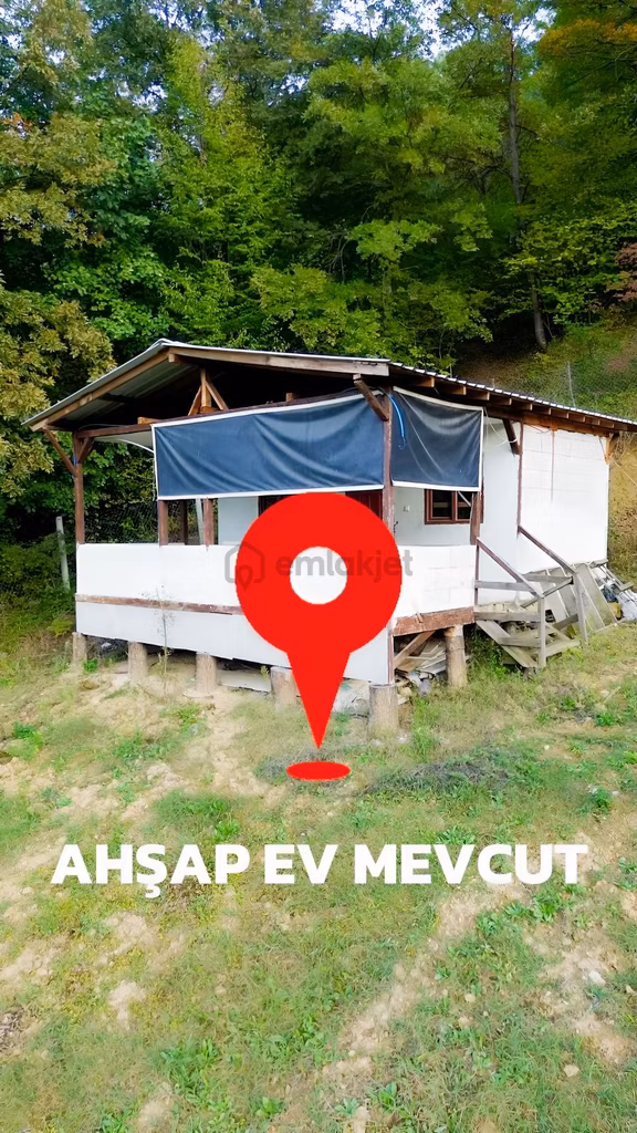 Oylat Yolunda Dere Boyu+tel Örgülü+ahşap Kulübeli Tarla Hobilik 2