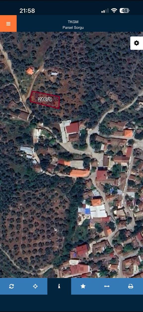 Germencik Balatçık Mah'de Harika Konumda 637 Metre Kare 2 Kata İmarlı Villa Arsası 1