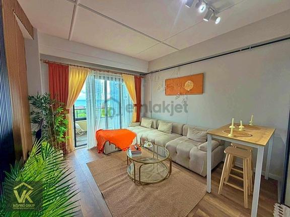 Vk Köprü Grup'tan Kiralık Lüks Eşyalı Deniz Manzaralı Daire 1