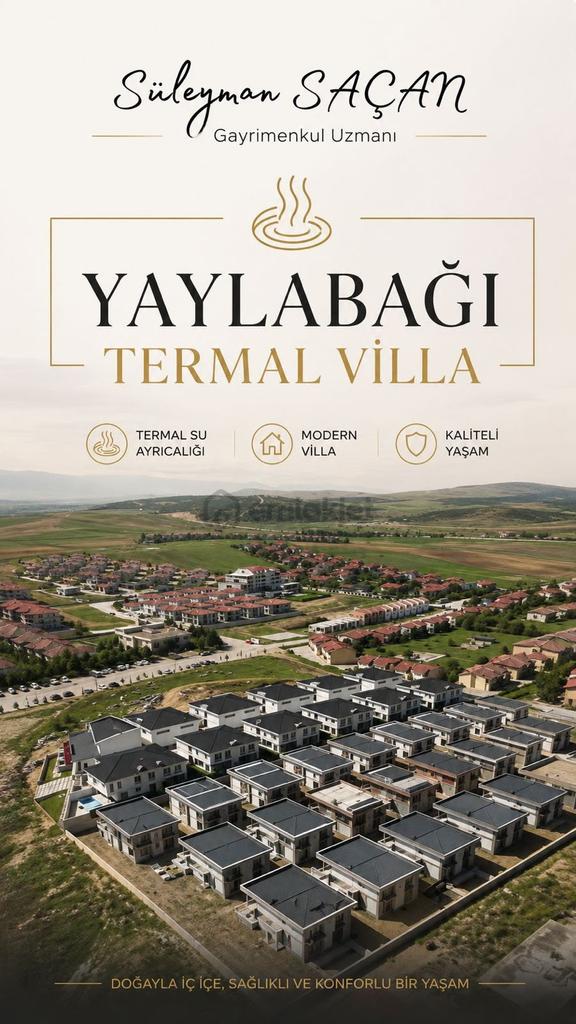 Hem Yatırımlık Hem Lüks: Özel Isıtmalı Havuzlu Termal Villa ! 1