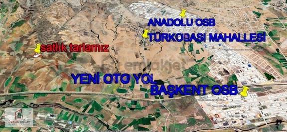 Sincan Esenlerde Sanayi İmarına Yakın Satılık 2066m² Emsalsiz 2