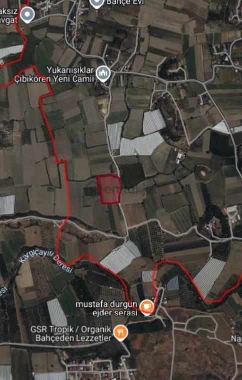 Manavgat Yukarıışıklar Bölgesinde 4200 M2 Satılık Tarla 1