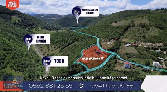 İçinde Evi İle Birlikte Satılık 10 Dönüm Fındık Bahçesi 2