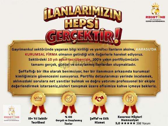 Karasu Yalıda Plaj Merkezde Arakat Kombili 2+1 Daire 2