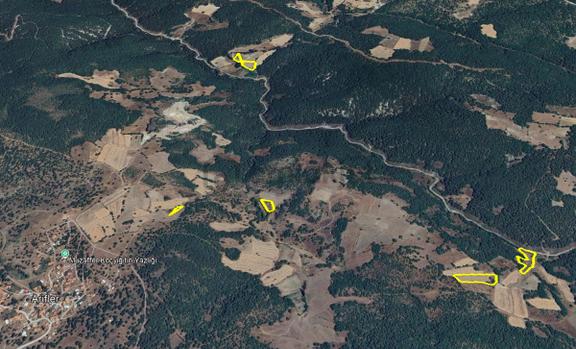 Tavşanlı Arifler’de Toplam 15.673 M² — 6 Tarla Toplu Satılık 1