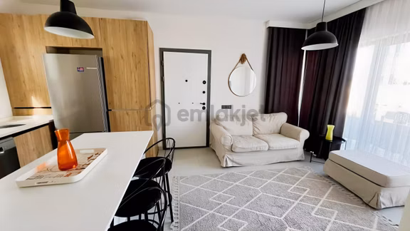 Bodrum Ortakentte Havuzlu Sitede Eşyalı Kiralık Bahçe Katı 2