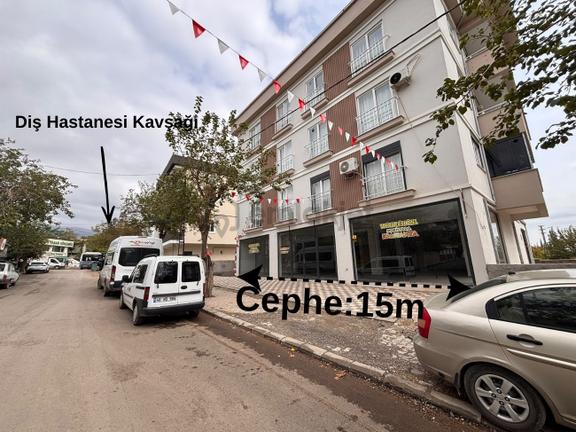 Diş Hastanesi Karşısı Cadde Üzerinde Yeni Yapı Satılık İş Yeri 1