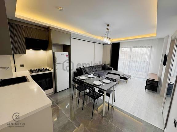 Karşıyaka'da Full Eşyalı Kiralık 1+1 1