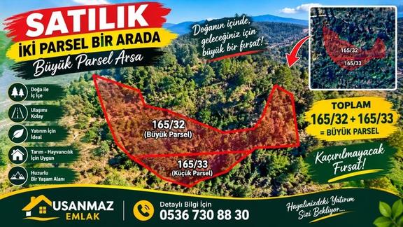 Antalya Akseki Sinanhoca Da Araç Takaslı Arsa İki Pa 1