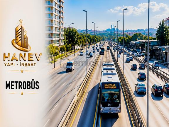 Beylikdüzü Hanev Yapı'dan Lüks Site İçi 2+1 Penthouse Daire 2