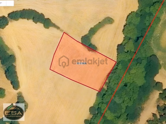 Karesi Taşkesiği'nde Köye Yakın, Yatırımlık 3.035 M² Satılık 1