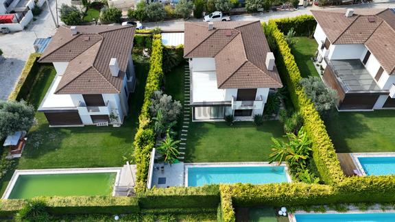 Dalyan Mimarinde 4+1 Özel Havuzlu, 40m² Kış Bahçeli Lüks Villa 2