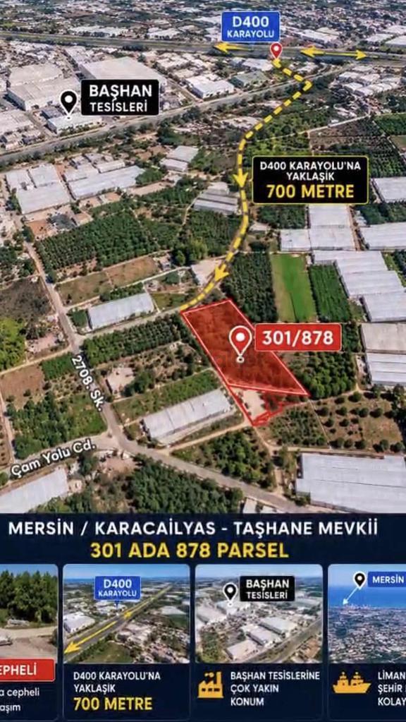 Guven Yatırım'dan Karacailyas'da Limana 7km. Tarla 2