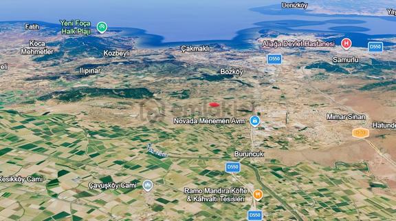 Aliağa Barbaros Hayrettin Paşada Artezyenli,elektrikli 15.939m² 2