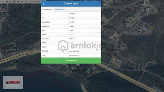 Esentepe'de Göl Manzaralı 651 M2 Arsa 2