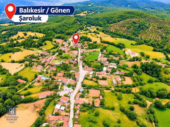 Balıkesir Gönen Köy İçi 700 M² Önü Açık Satılık İmarlı Arsa 2