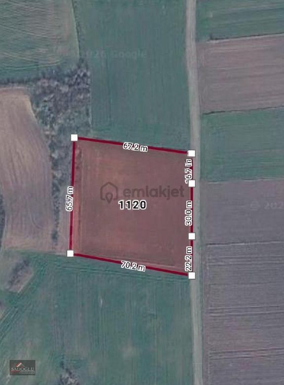 Havsa Necatiye'de 4.500 M2 Satılık 2