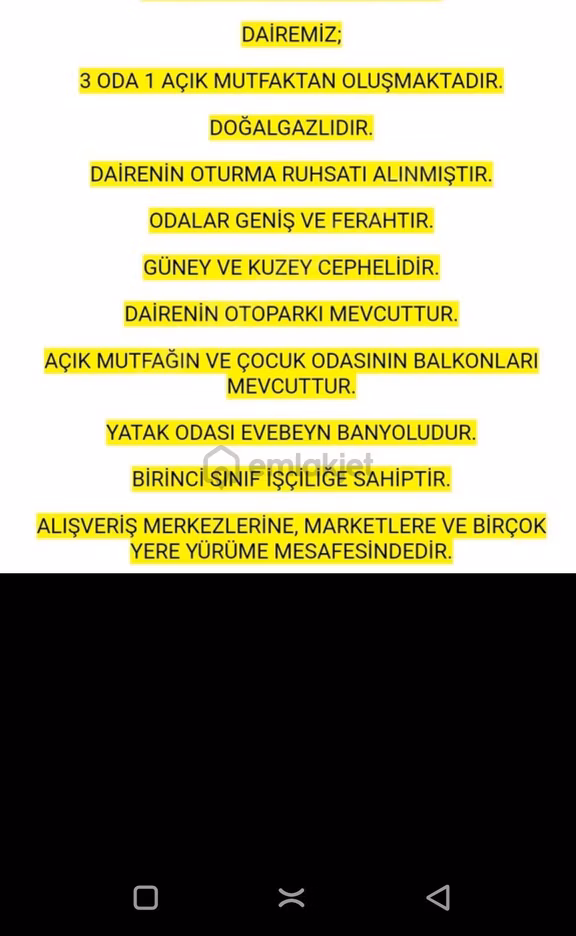 Sahibinden 4 Yıllık Yeni Bina Sakin Huzurlu Mevki 2