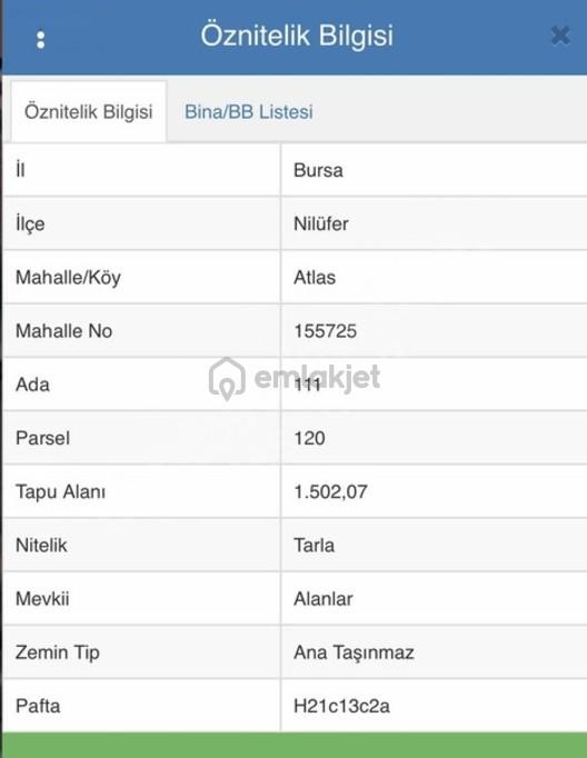 Best Ever'dan Atlas Köyde İmar Sınırının Dibinde Satılık Tarla 2