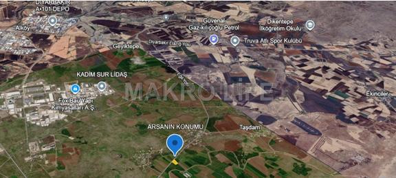 Eski Eğil Yoluna Sıfır Ev Yapmaya Uygun 4550m2 Müstakil Tarla 2