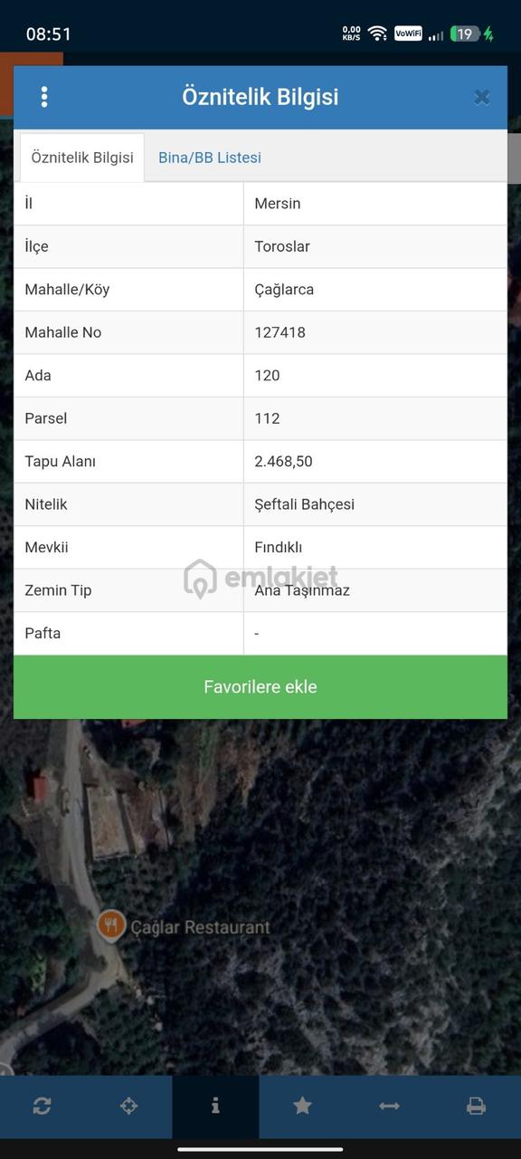 Çağlarcada Satılık 2 Tapu 4048 M2 Yaylalik Yer 2