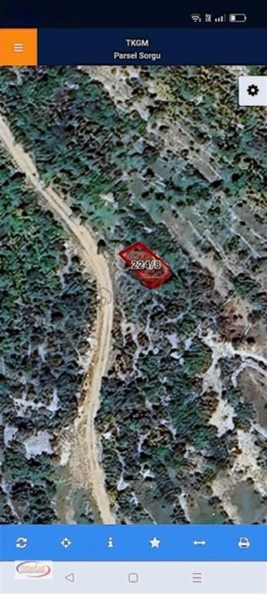 Antalya Akseki Sadıklar' Da Satılık 107 M² Bağ Tapulu Arazi 1