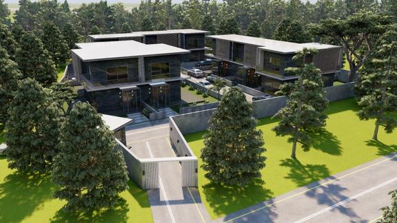 Çan Ozancık'ta 9 Villalık Projesi Hazır 1.590m2 Satılık Arsa 1
