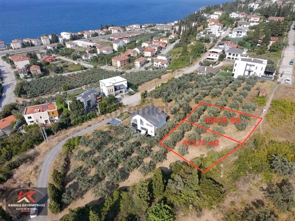 Kardeşten Kayacık'ta 474 M² %25 İmarlı Deniz Manzaralı Arsa 2