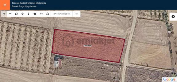 Korkuteli Yelten'de 2391 M2 Yolu Olan Satılık Tarla 1