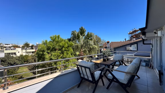 Kemer Merkezde, Dağ Manzaralı, Eşyalı Satılık 2+1 Dubleks Daire 2