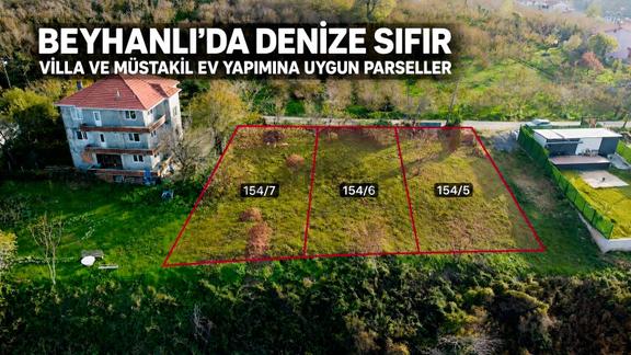 Beyhanlı Köyünde Denize Sıfır, 400 M² Satılık Parseller 1