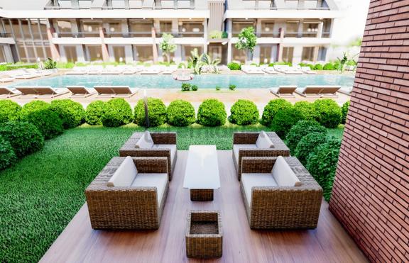 Ormanın İçinde Bahçeli 1+1 / Villa Konseptinde, Huzurlu. 2