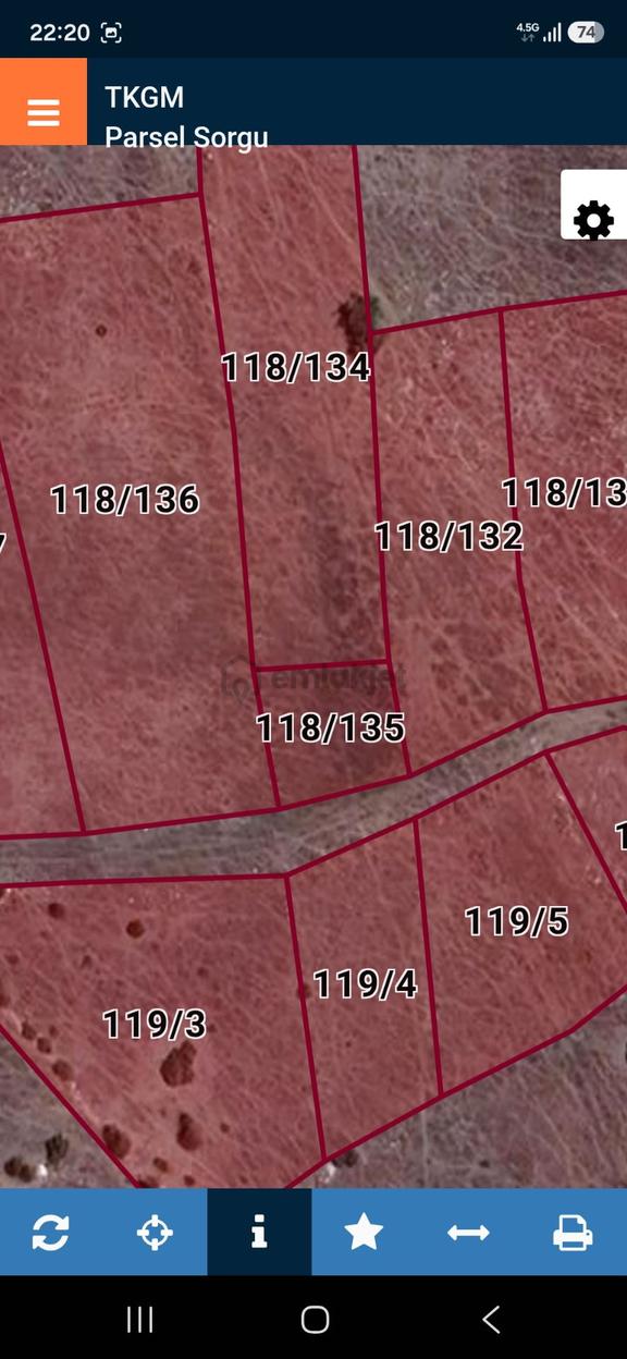 Yeşilova Yarışlı Köyü Satılık 675 M² Tarla 2
