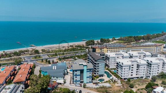 Alanya Kargıcak 1+1 Denize İlk Bina, Muhteşem Konumda Satılık Daire 1