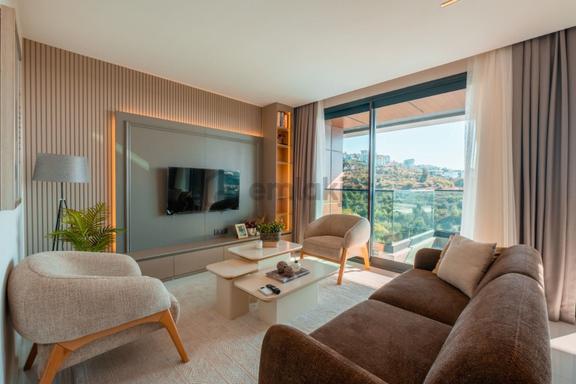 Alanya Kargıcak'ta 2+1 Dubleks Full Deniz Manzaralı Lüx Mobilyalı Penthouse 1