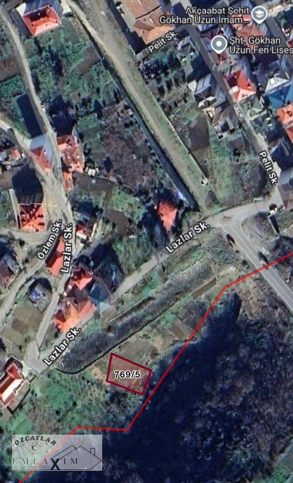 Akçaabat’ta 4 Kat İmarlı 447,92 M² Satılık Arsa 1