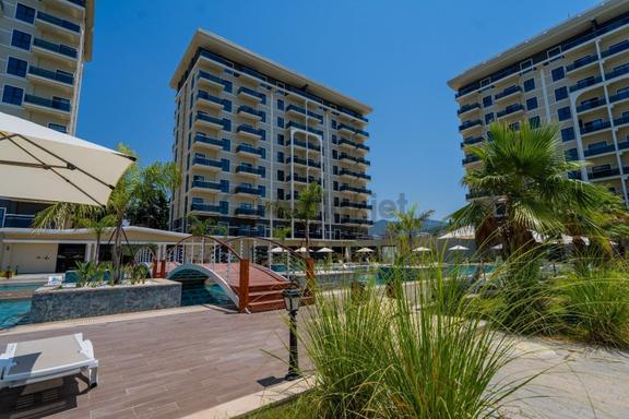 Alanya Demirtaşta Deniz Manzaralı Lüks Kompleks 1+1 Daire 1