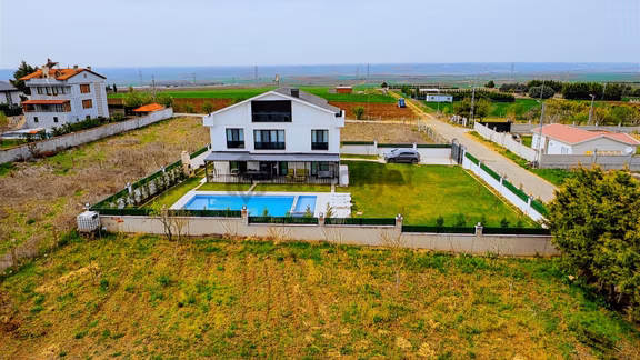 Gümüşyaka Ultralüks Havuzlu 1000m2 Arsa İçinde 360m2 Sıfır Villa 2