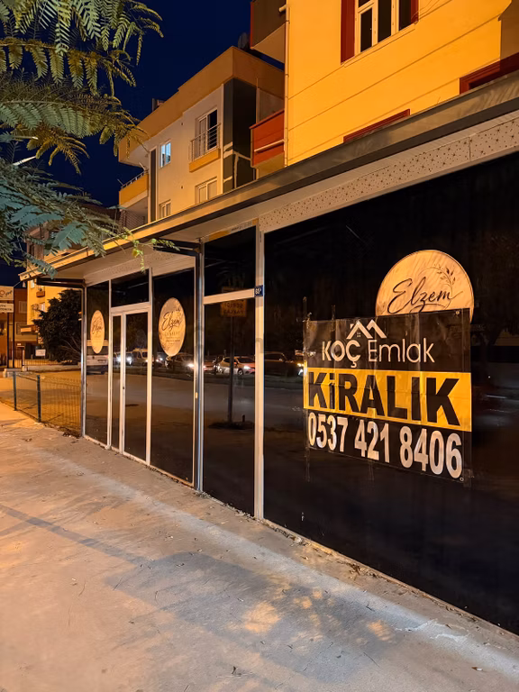 Koçtan Ana Ve İşlek Cadde Üzerinde Kiralık Dükkan 1