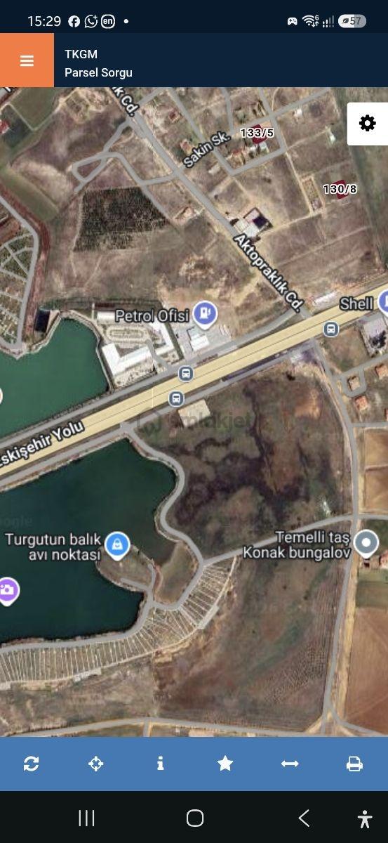 Temelli'de Gölete Ve Eskişehir Yoluna Cephe İmarlı Parseller 2