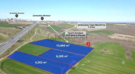 Ege Gayrimenkul'den Duble Yola Cepheli 23750 M2 Arazi