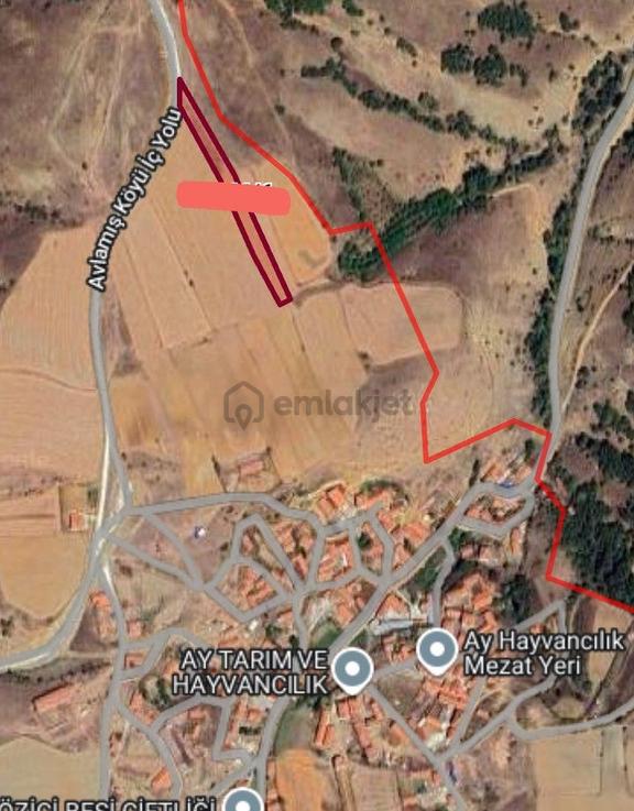 Eskişehir-tepebaşı-avlamış Mahallesinde Köyiçi Satılık Tarla 3.688m2