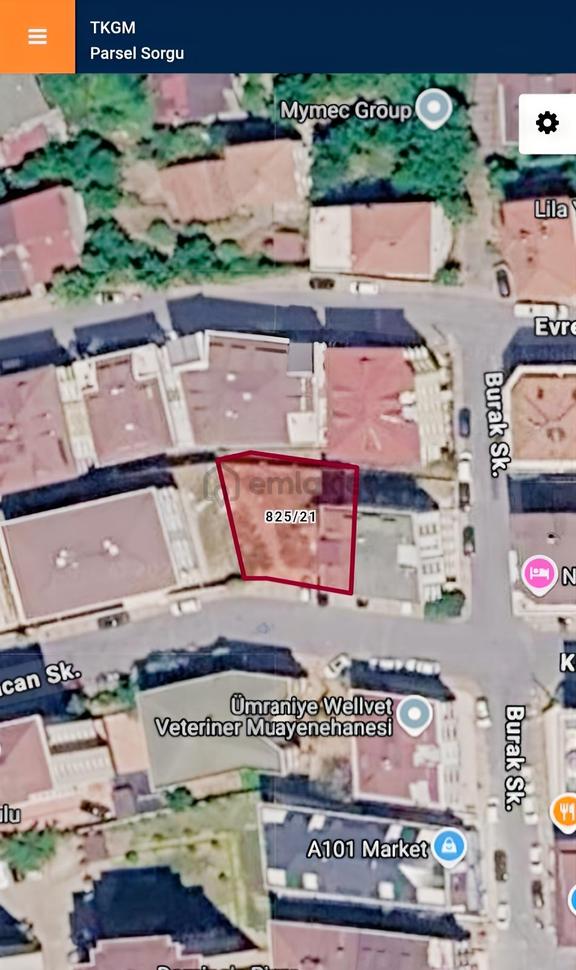 Ümraniye Site Mah Kayacan Sok Ta Mah 340,13m Satılık Arsa 1