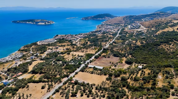 Karaburun Merkez, Hisarcık Mevki Panoramik Deniz Manzaralı Arazi 2