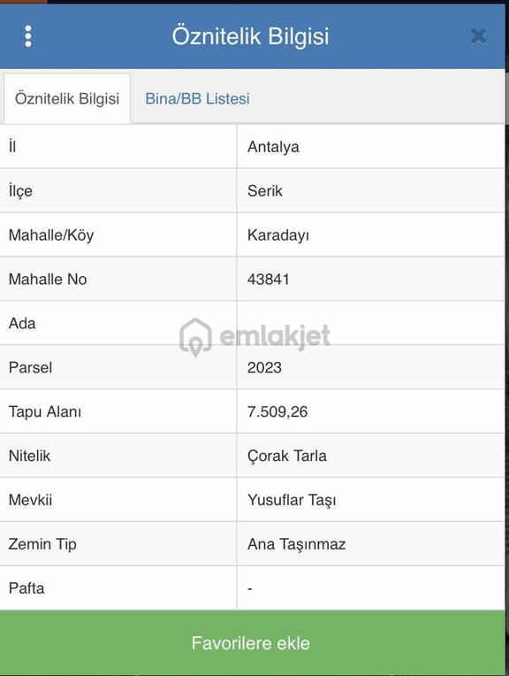 Serik Karadayıda Verimli Tarım Arazisi 1