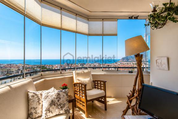Alanya/cikcilli Ful Deniz Manzaralı 2+1 Muhteşem Compleks Satılık Daire 1