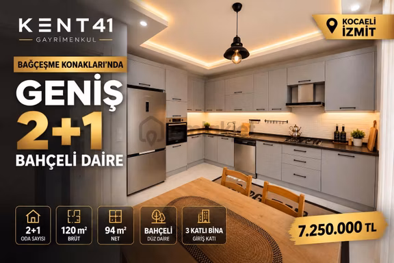 Bağçeşme Konaklarında Bahçeli 2+1 | Havuz | Kapalı Otopark 2