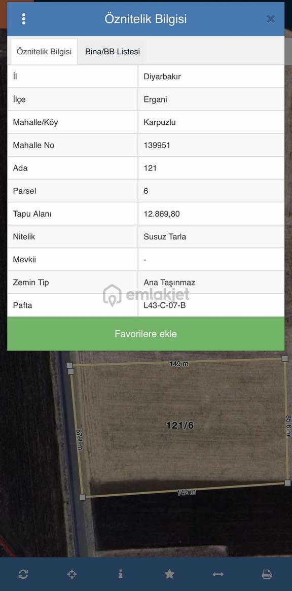 Ergani Karpuzlu Mahallesinde Satılık Müstakil Parsel 2