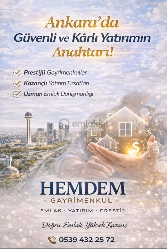 Hemdem Gayrimenkul'den Kazımkarabekir'de Ön Cephe 2+1 Satılık Daire 1